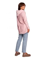 Dámsky sveter s kapucňou B249 - BE