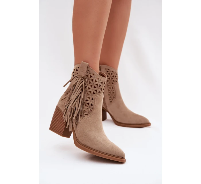 Topánky na podpätku model 224705 Step in style