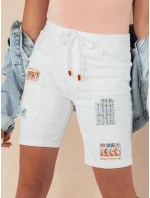 Dámské džínové šortky white Dstreet model 21977946 - FashionStreet