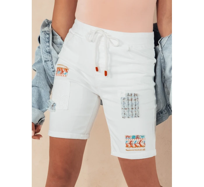 Dámské džínové šortky white Dstreet model 21977946 - FashionStreet