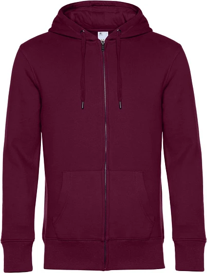 B&C KING Zipped Hood_° Pánska mikina s kapucňou 01.U03K tmavočerešňová B&C KING Zipped Hood_° Pánska mikina s kapucňou 01.U03K tmavočerešňová