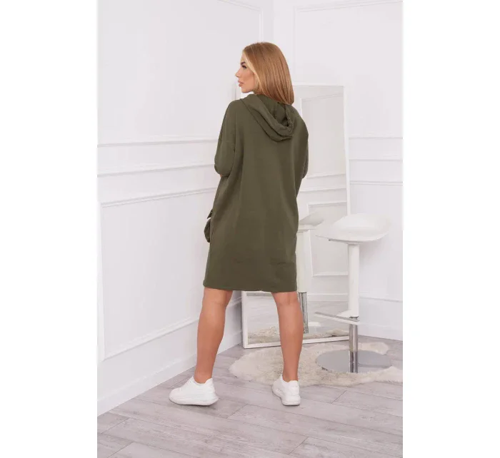 model 18748982 šaty s kapucí - K-Fashion