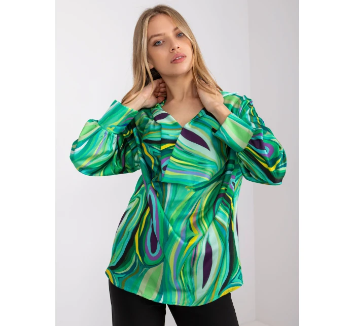 Blúzka DHJ BZ 15201.30 zelených Blúzka DHJ BZ 15201.30 zelených