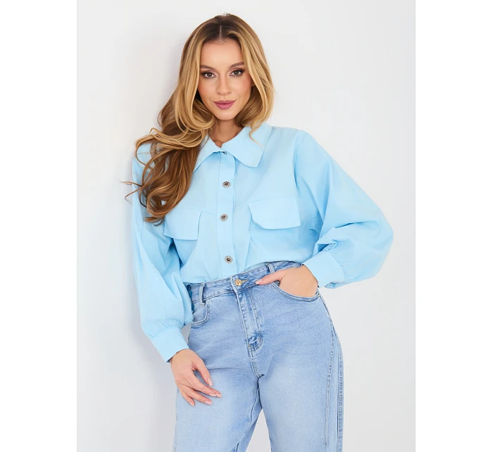 IT KR bunda FL10071.50 svetlo modrá