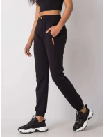 Spodnie dresowe RV DR model 20961730 czarny - FPrice Spodnie dresowe RV DR model 20961730 czarny - FPrice