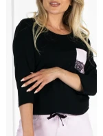 Pyžamo Ashley - Momenti Per Me Pyžamo Ashley - Momenti Per Me