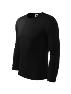 Fit-T LS pánske tričko čierne
