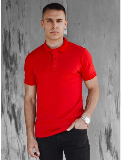 Pánská červená polokošile Dstreet model 21977411 - FashionStreet