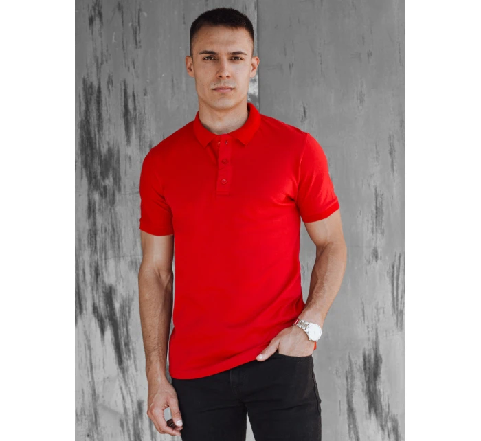 Pánská červená polokošile Dstreet model 21977411 - FashionStreet
