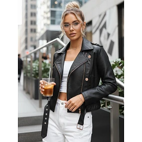 damska skórzana z czarna model 22035986 - FashionStreet damska skórzana z czarna model 22035986 - FashionStreet