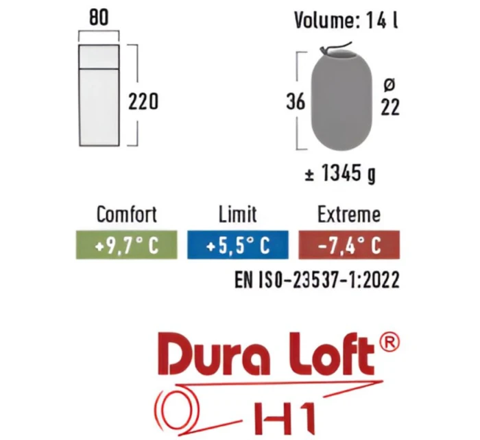 Spací vak High Peak Frazer 200 20095