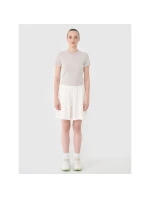 Dámské tričko z žebrovaného úpletu model 21719632 - 4F