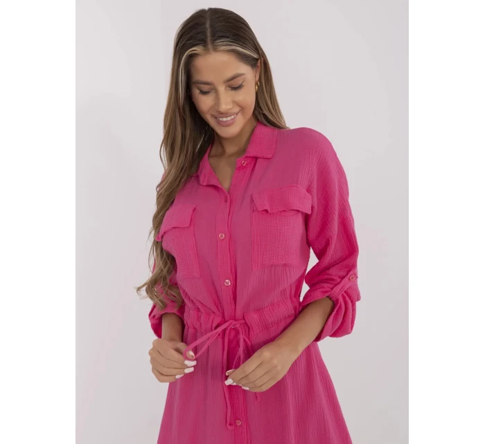 Šaty MI SK 91166.73 fuchsiová