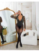 Sexi pančuchy W71002 čierne - In-Stylefashion