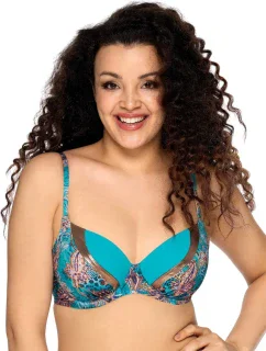 Dámská plavková podprsenka SK 141 TURQUOISE