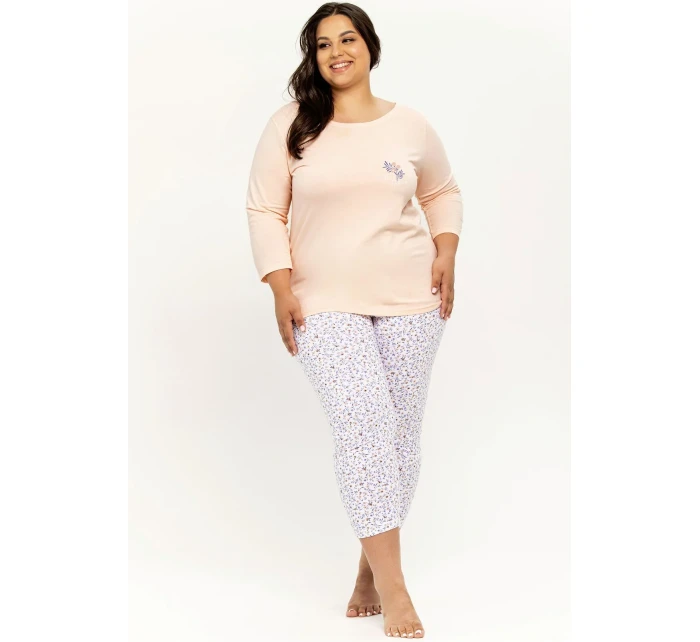 Taro Ariella 3256 3/4 2XL-3XL Z24/25 dámske pyžamo