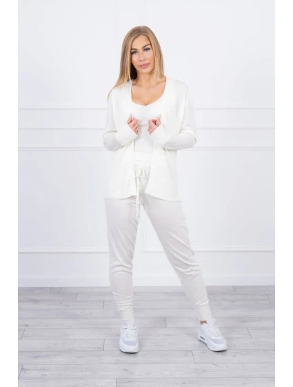 Sada svetrů model 18747660 ecru - K-Fashion