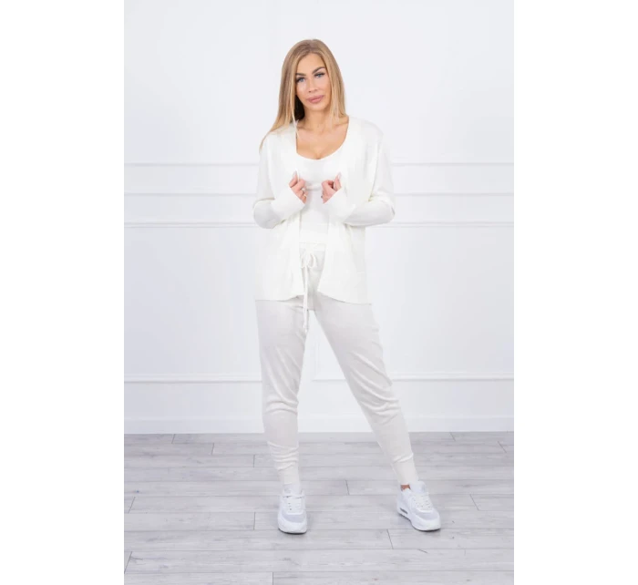 Sada svetrů model 18747660 ecru - K-Fashion