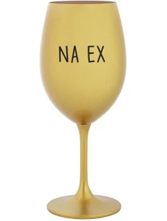 NA EX - zlatý pohár na víno 350 ml