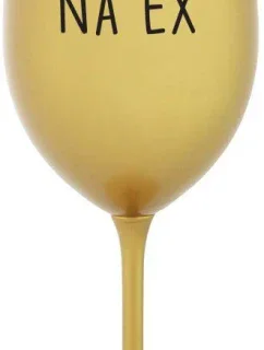 NA EX - zlatý pohár na víno 350 ml