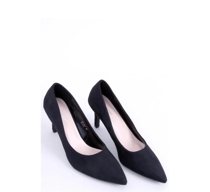 Dámske lodičky na podpätku NF-84P čierne - SEASTAR Dámske lodičky na podpätku NF-84P čierne - SEASTAR