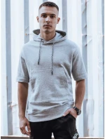 Pánská světle šedá mikina Dstreet model 21975468 - FashionStreet