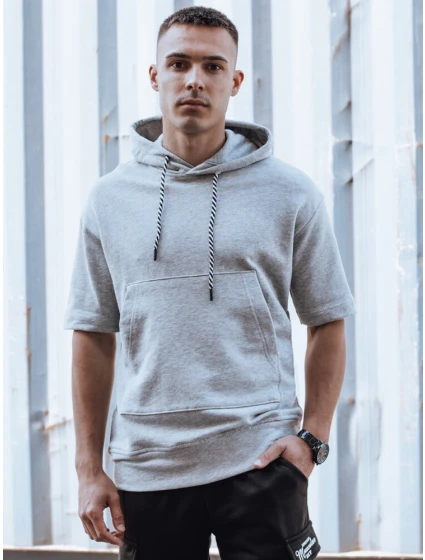 Pánská světle šedá mikina Dstreet model 21975468 - FashionStreet