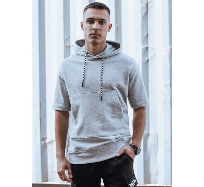 Pánská světle šedá mikina Dstreet model 21975468 - FashionStreet