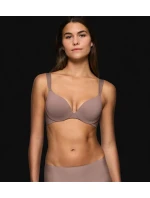 Dámska podprsenka Body Make-Up Illusion WP EX - BROWN - svetlohnedá 00ZE - TRIUMPH