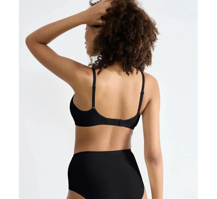 Dámska podprsenka GO Daily Cotton Soft - BLACK - čierna 0004 - SLOGGI