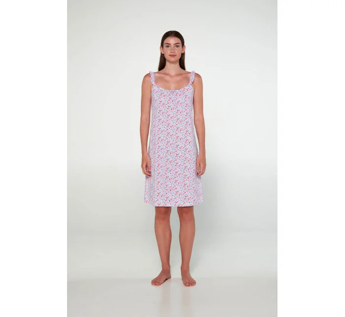 Noční košile s knoflíkovou légou model 19697144 - Vamp