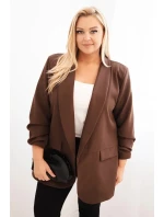 Dámská model 21486141 Plus Size hnědá - K-Fashion