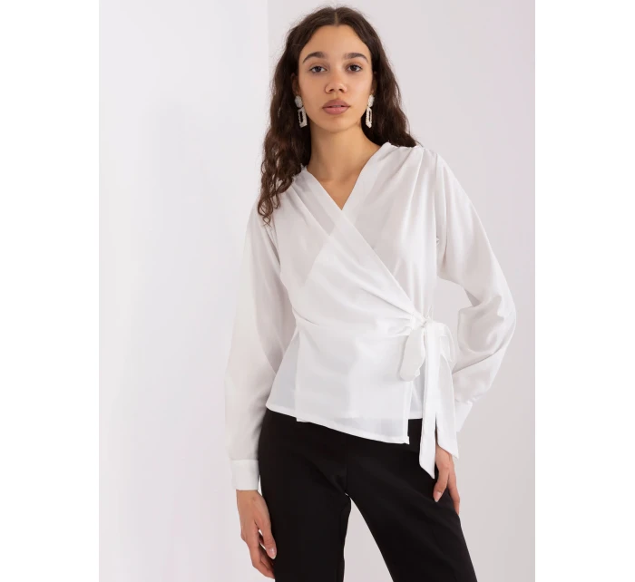 Bluzka EM BZ model 19034352 biały - FPrice Bluzka EM BZ model 19034352 biały - FPrice