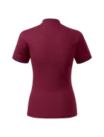 Diamantová polokošeľa granátová