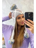 Dámská klapka na uši Eunika model 18751817 - K-Fashion Dámská klapka na uši Eunika model 18751817 - K-Fashion