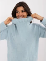 Sweter AT SW  jasny niebieski model 20459093 - FPrice