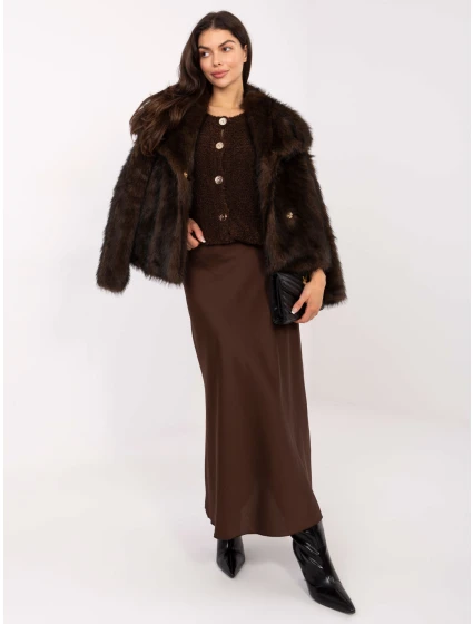 Spódnica MI SD model 21736719 brązowy - FPrice