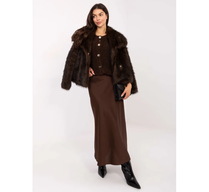 Spódnica MI SD model 21736719 brązowy - FPrice