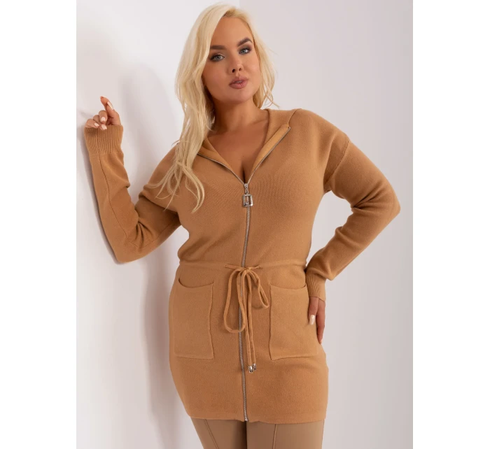 Sweter PM SW PM model 18949013 camelowy - FPrice