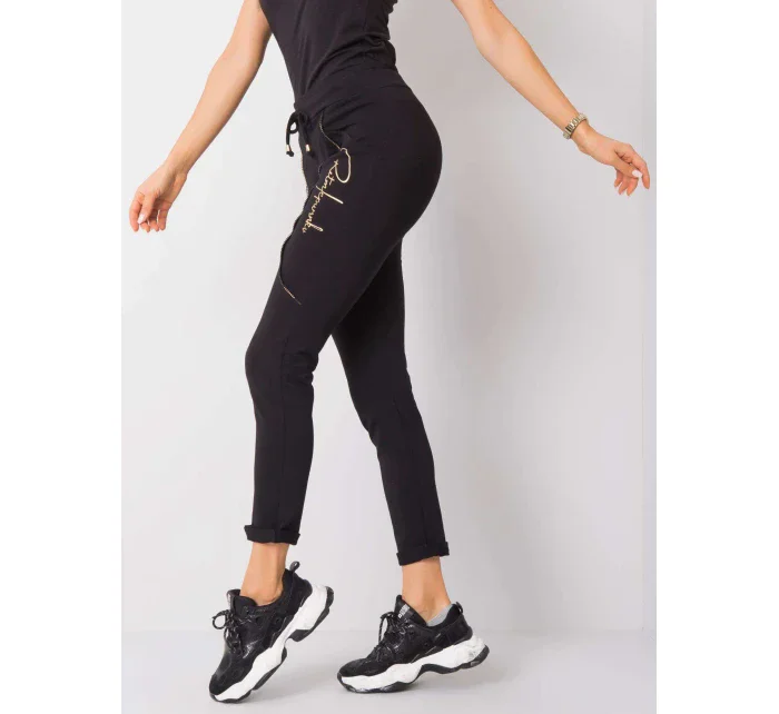 Tepláky RV DR 6046.12 čierna