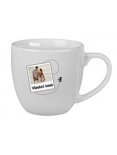 Personalizovaný keramický hrnček s objemom 400 ml s fotografiou a cestovateľským motívom