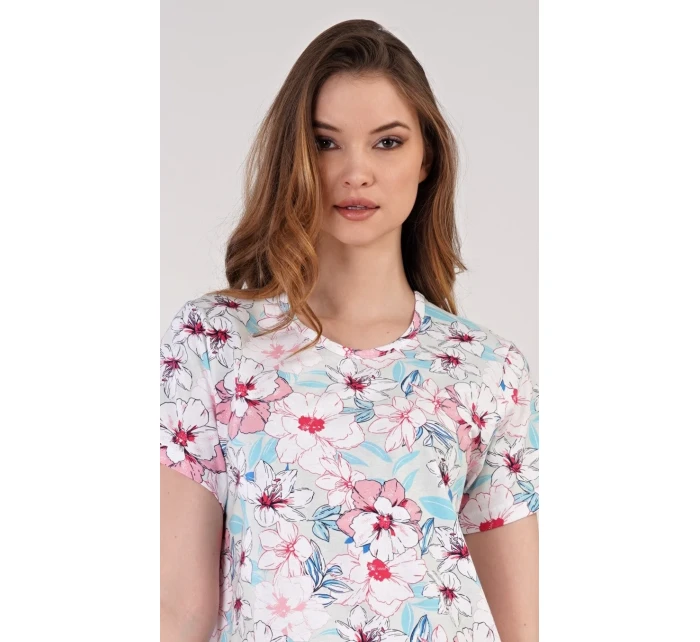 Dámská noční košile s krátkým rukávem model 18316249 - Vienetta