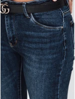 Dámske skinny džínsy modré FashionStreet UY2787 Dámske skinny džínsy modré FashionStreet UY2787