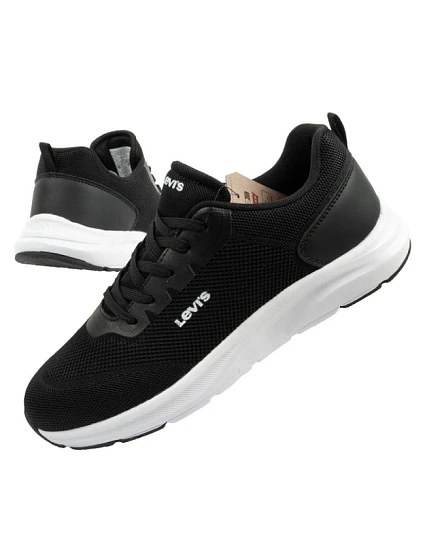 Dámske športové tenisky Levi's Hudson fashionable black pohodlné dámske
