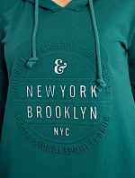 Tmavozelené šaty Brooklyn