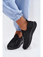 Materiálové model 22130407 Sportovní Dámské Boty Černé Olive - Boto