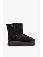 Dámske vysoké platformy Snows Big Star Black Dámske vysoké platformy Snows Big Star Black