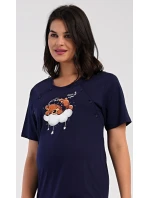 Dámská noční košile mateřská Méďa na model 21417120 - Vienetta Dámská noční košile mateřská Méďa na model 21417120 - Vienetta