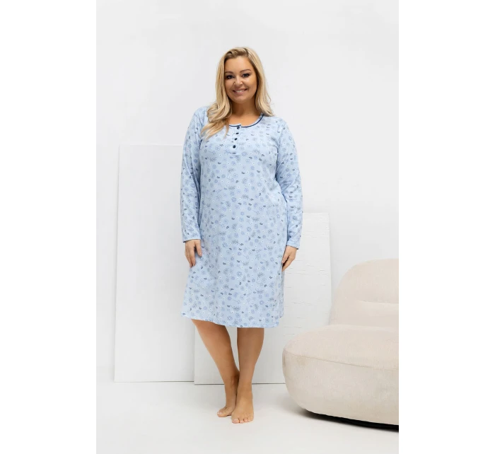 Nadmerné veľkosti Nočná košeľa model 223308 Forever Pink