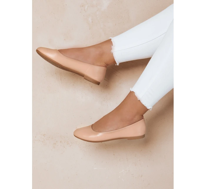 Dámske baleríny FRLINE beige FashionStreet ZY0670